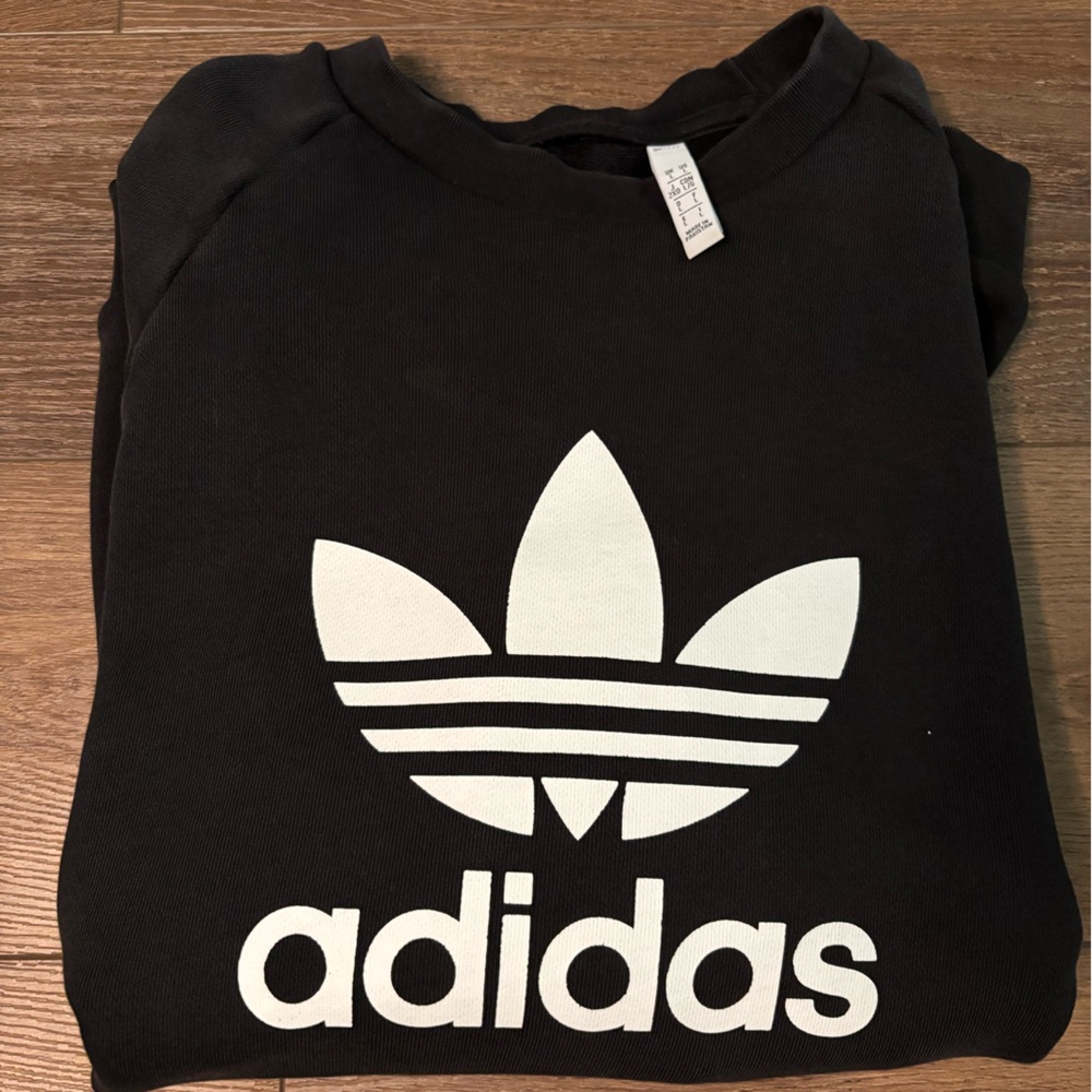 Adidas Classic Black Apparel Crewneck
